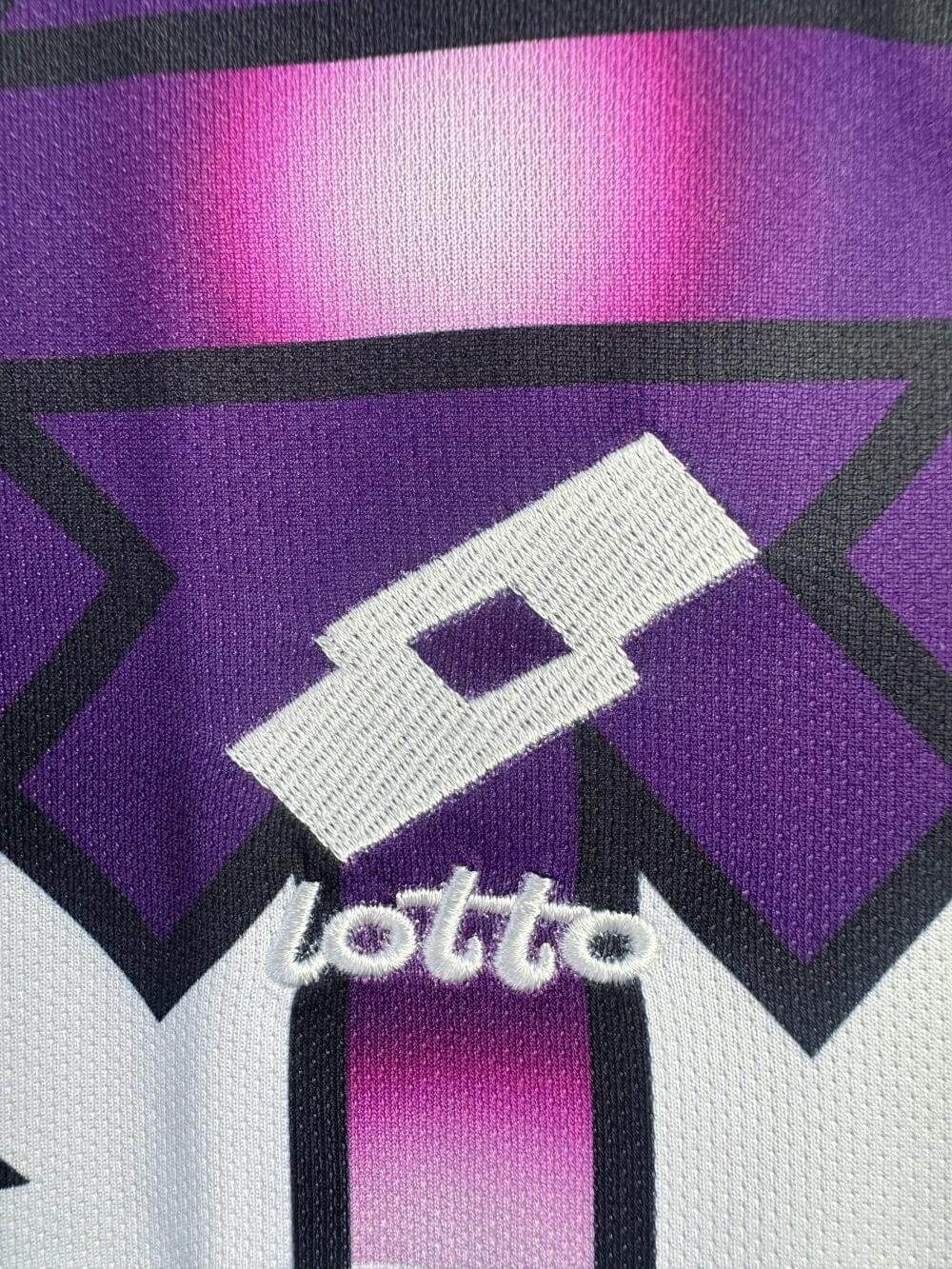 1992-1993 Fiorentina Away White Jersey Retro Thai Version Quality 1:1 Quality