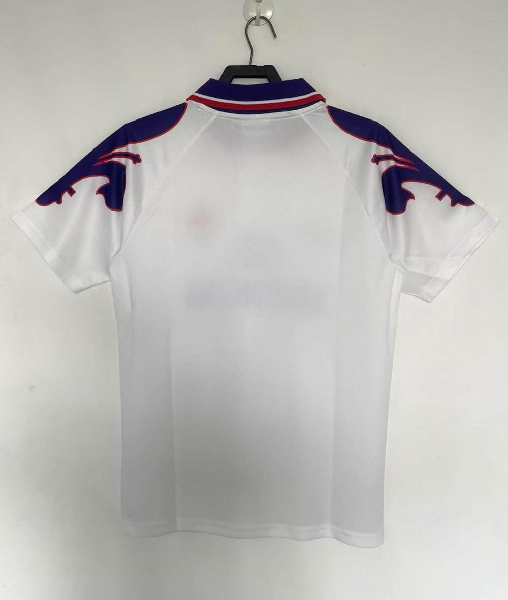 1995-1996 Fiorentina Away Jersey White Retro Edition 1:1 Quality