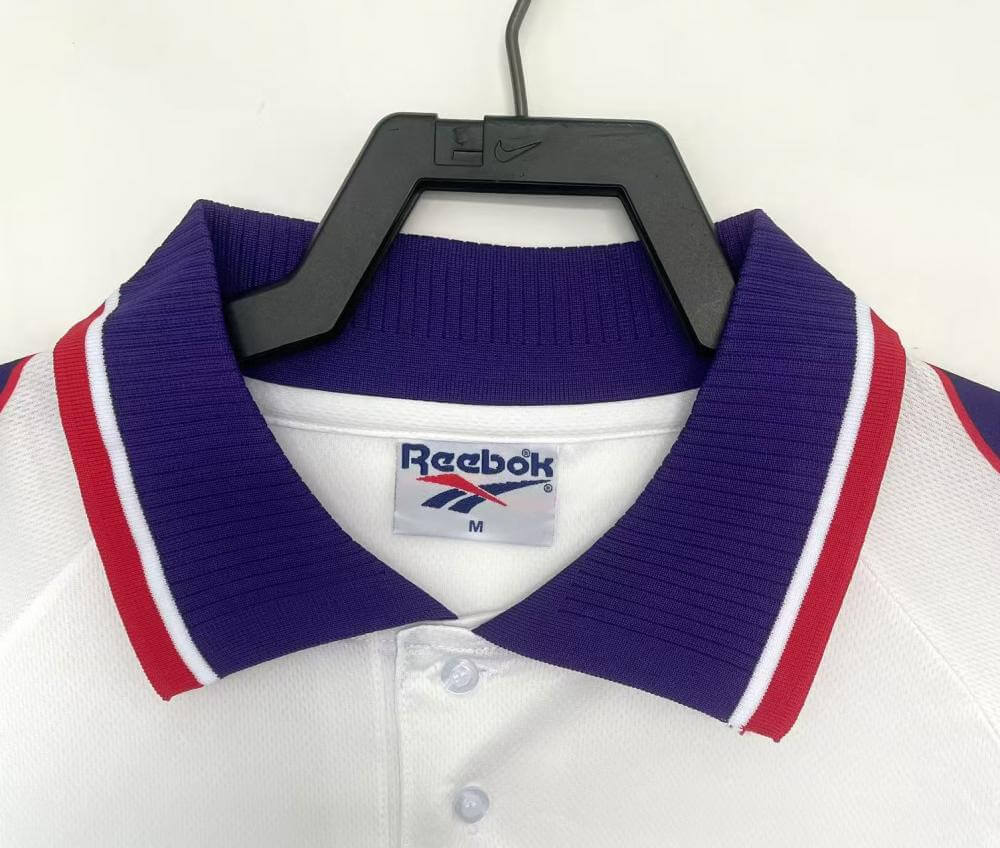 1995-1996 Fiorentina Away Jersey White Retro Edition 1:1 Quality