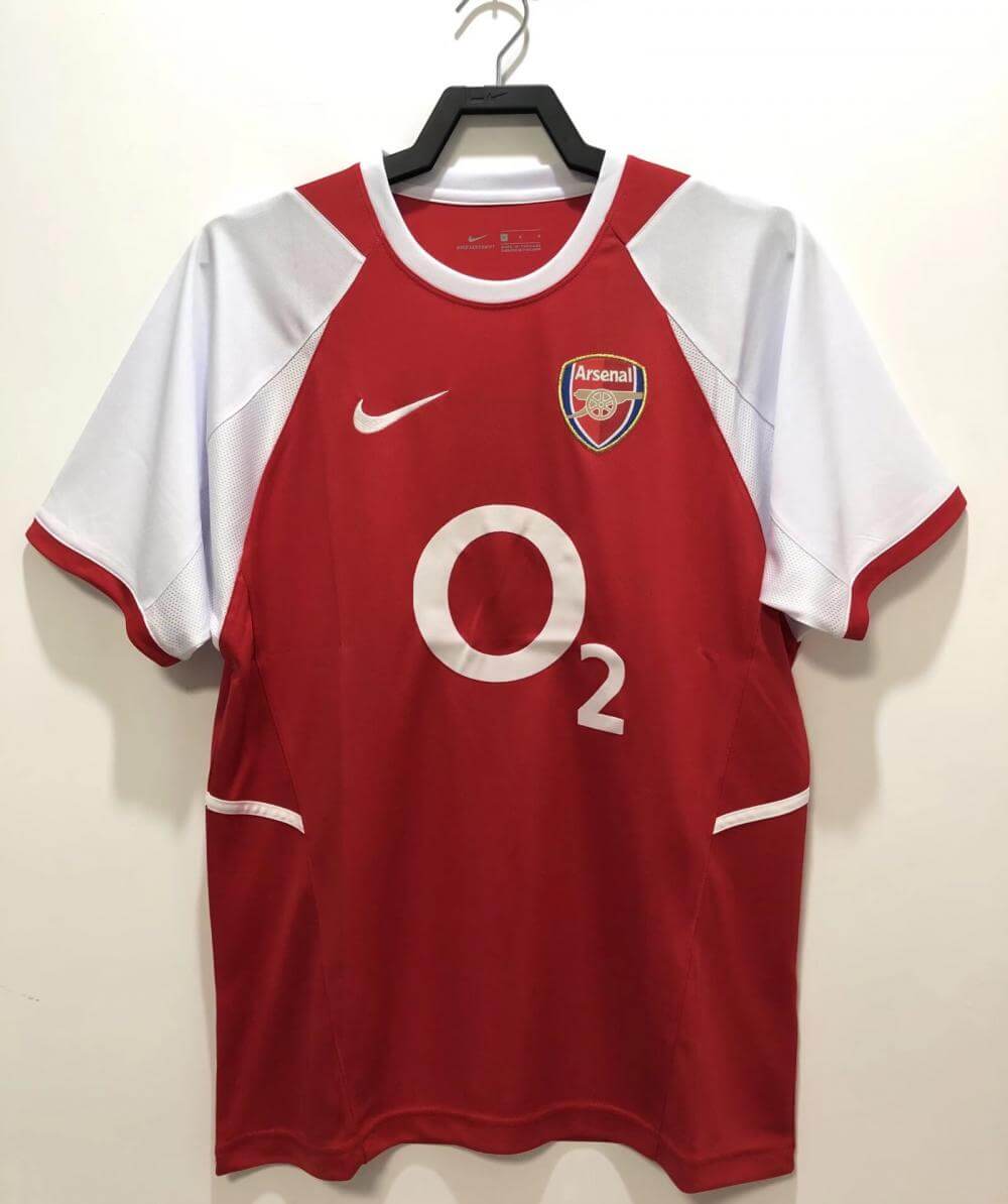 02-04 Arsenal Home Jersey Retro Edition 1:1 Quality