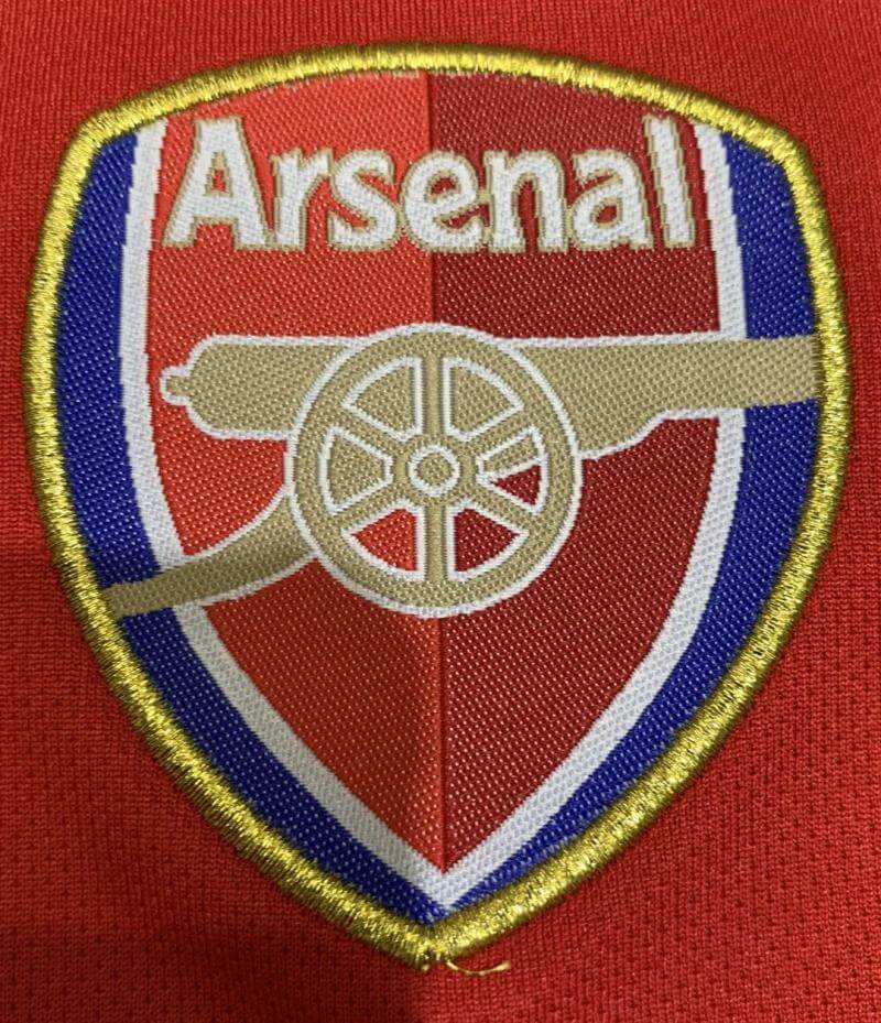 02-04 Arsenal Home Jersey Long Sleeve Retro Edition 1:1 Quality