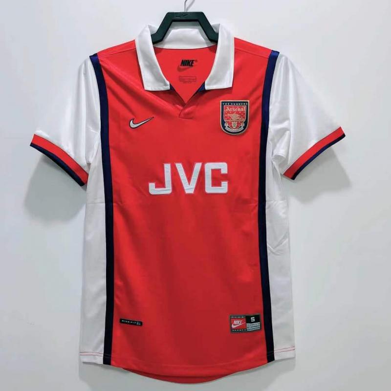 98-99 Arsenal Home Jersey Retro Edition 1:1 Quality