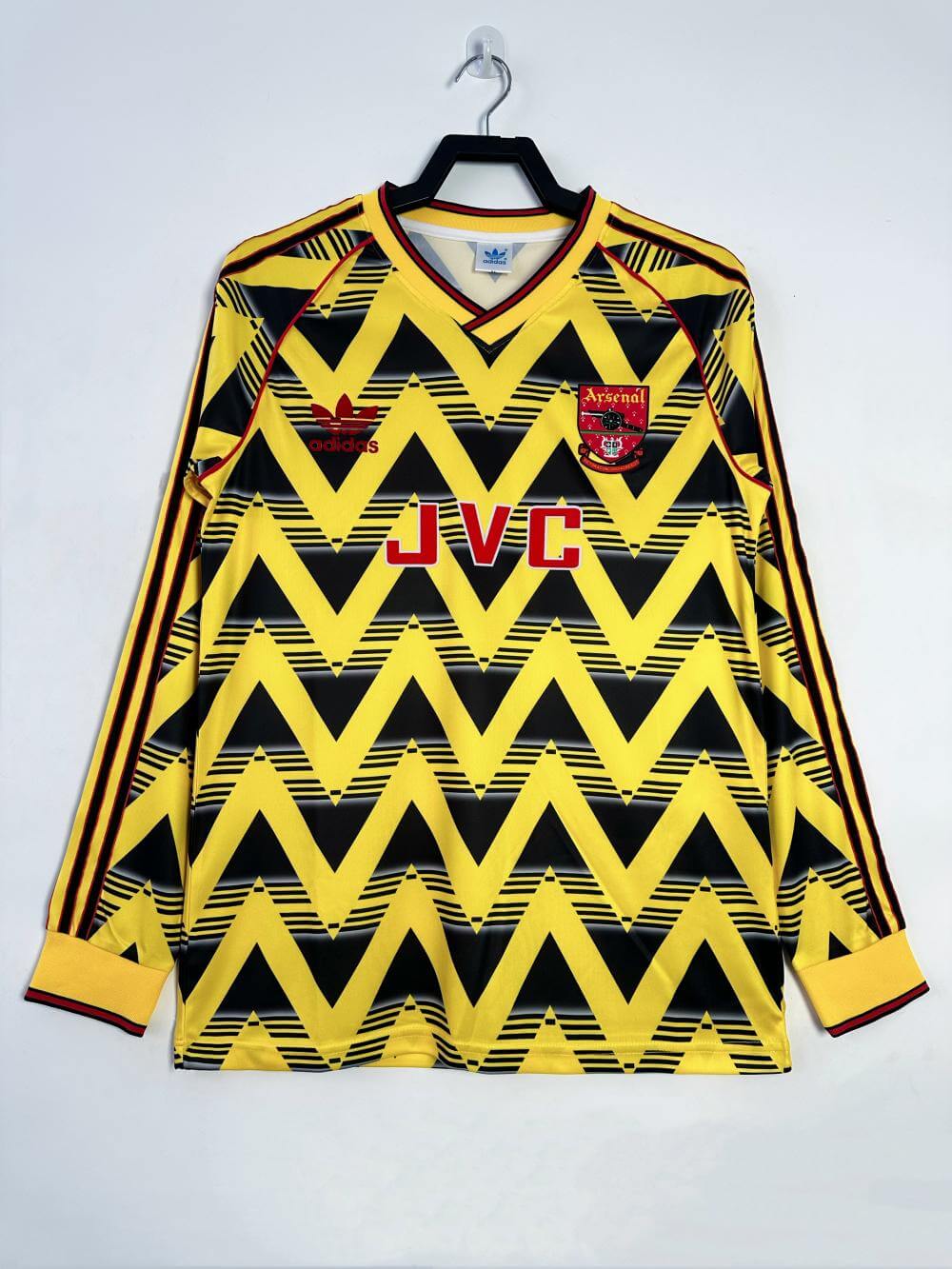 1991-1993 Arsenal Away Shirt Long Sleeve Retro Edition 1:1 Quality