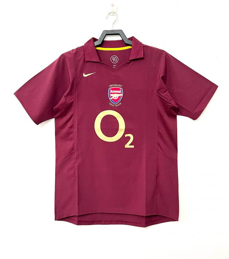 05-06 Arsenal Home Jersey Retro Edition 1:1 Quality