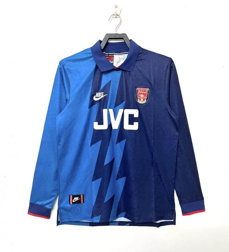 1995-1996 Arsenal Away Shirt Long Sleeve Retro Edition