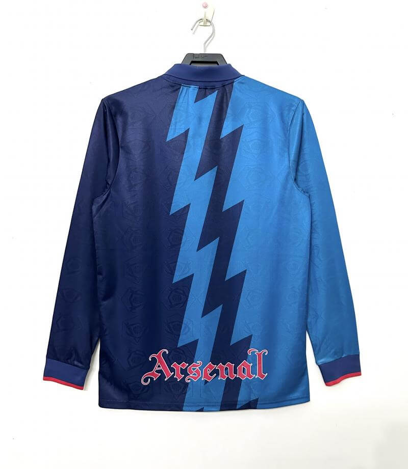 1995-1996 Arsenal Away Shirt Long Sleeve Retro Edition