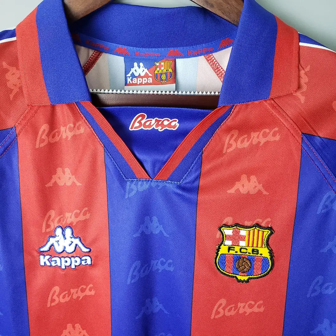 Vintage Barcelona Home Football Jersey 1996/1997 1:1 Thai Quality