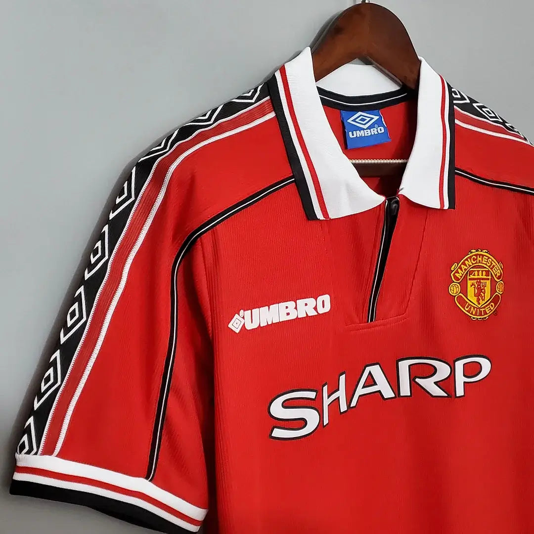 1998/1999 Vintage Manchester United Home Football Jersey 1:1 Thai Quality