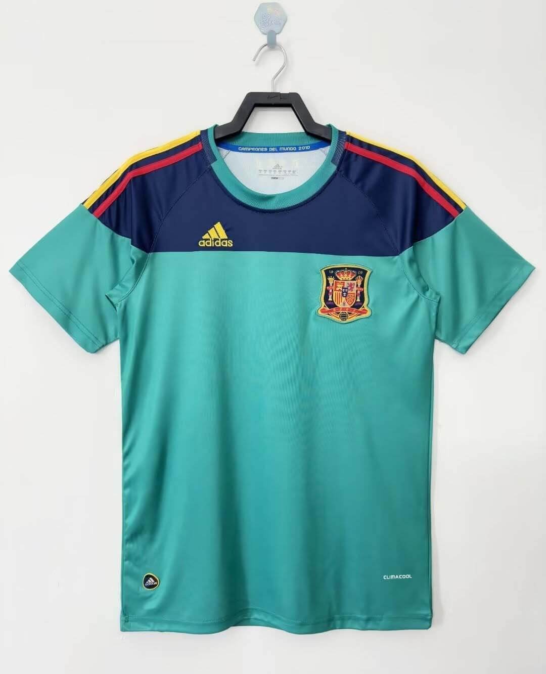 2010 Retro Spain Goalkeeper Football Shirt 1:1 Thai Quality