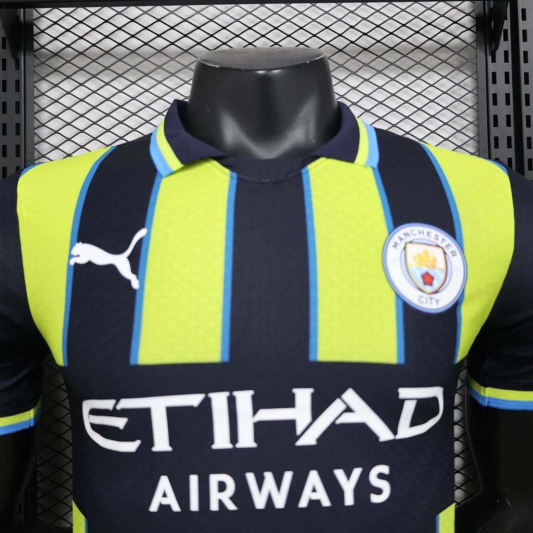 2024/2025 Player Edition Premier League Manchester City Away Football Shirt 1:1 Thai Quality