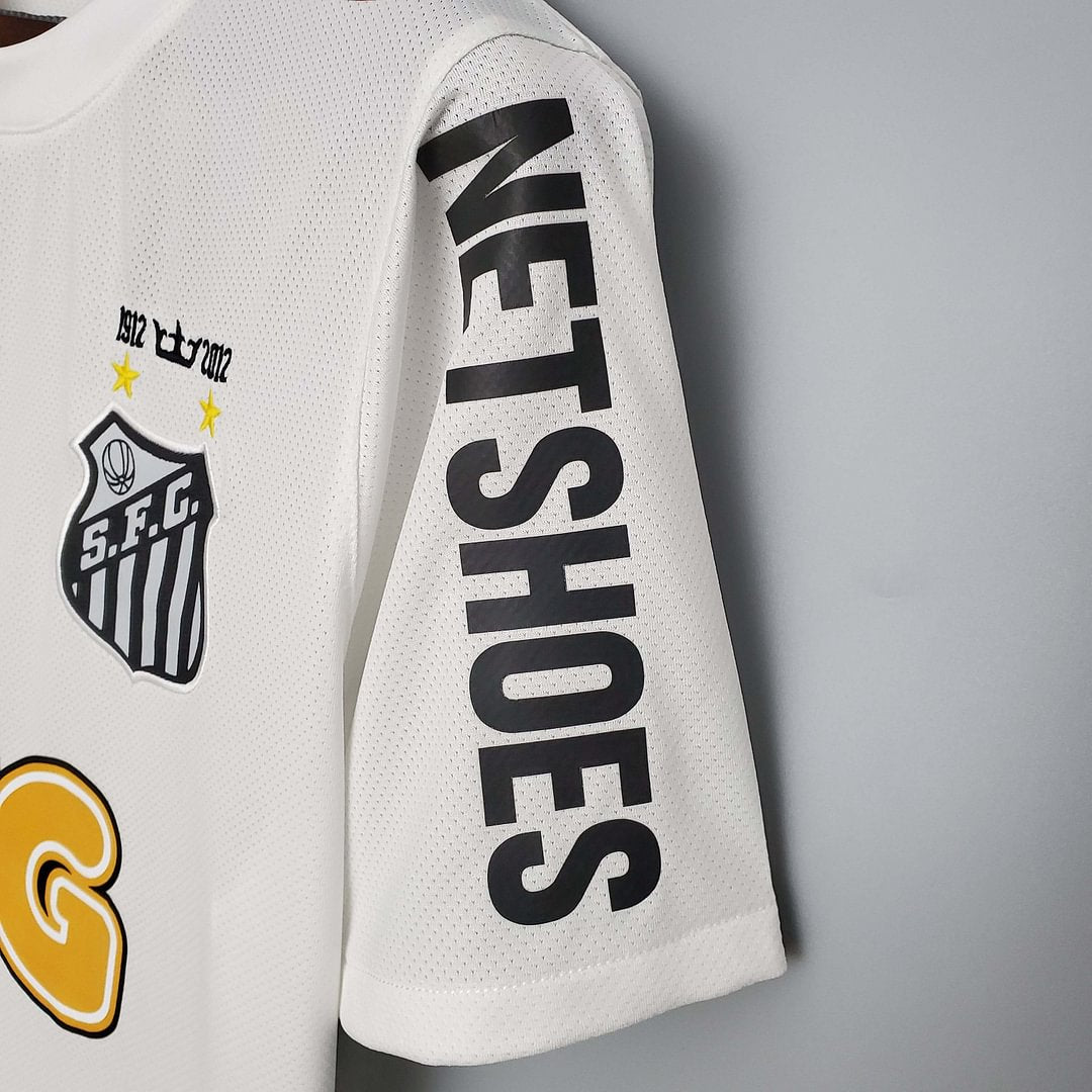 2012 Retro Santos Home Football Jersey