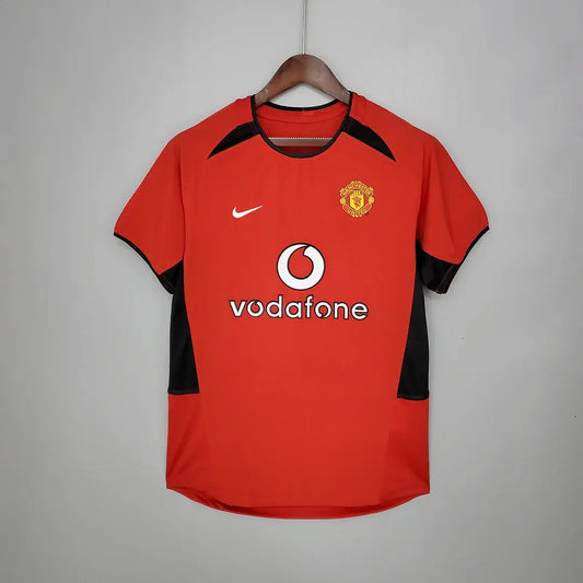 2002/2004 Retro Manchester United Home Football Jersey 1:1 Thai Quality