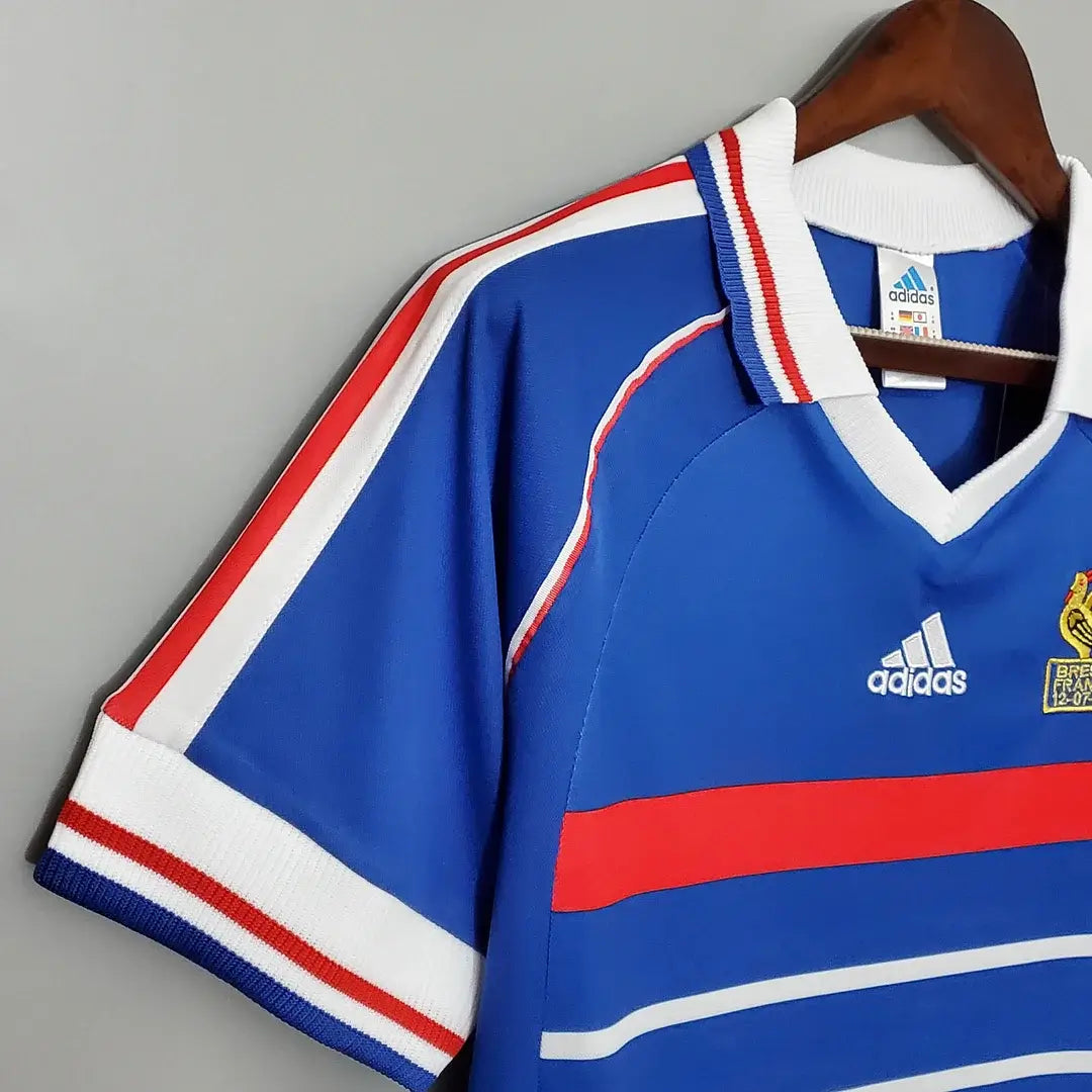 1998 Vintage France Home Football Shirt