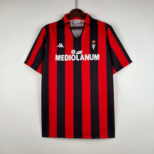 1989/1990 Vintage AC Milan Home Football Jersey 1:1 Thai Quality