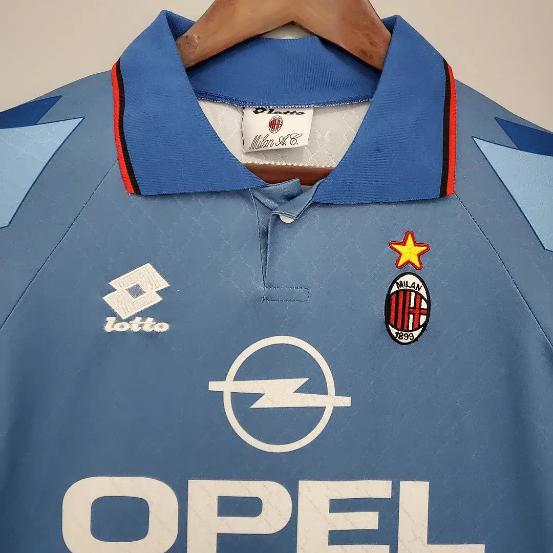 1995/1996 Vintage AC Milan 4th Away Football Shirt 1:1 Thai Quality