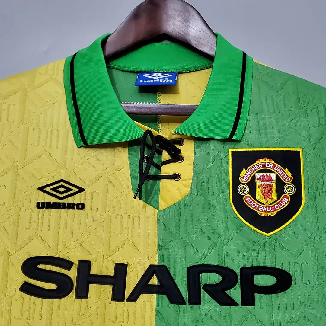 1992/1994 Vintage Manchester United Third Away Football Shirt 1:1 Thai Quality