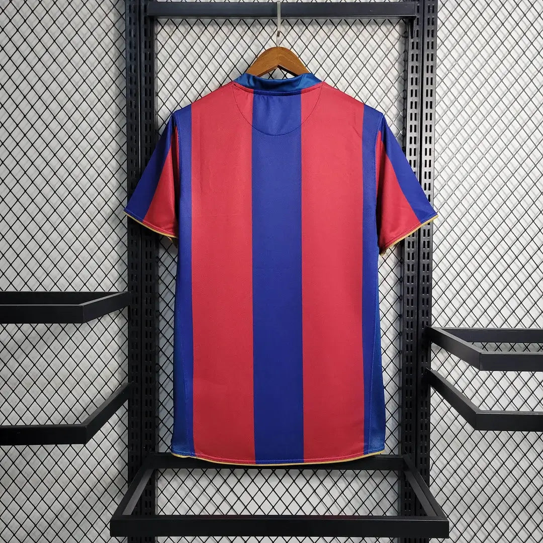 Vintage Barcelona Home Football Jersey 2007/2008 1:1 Thai Quality