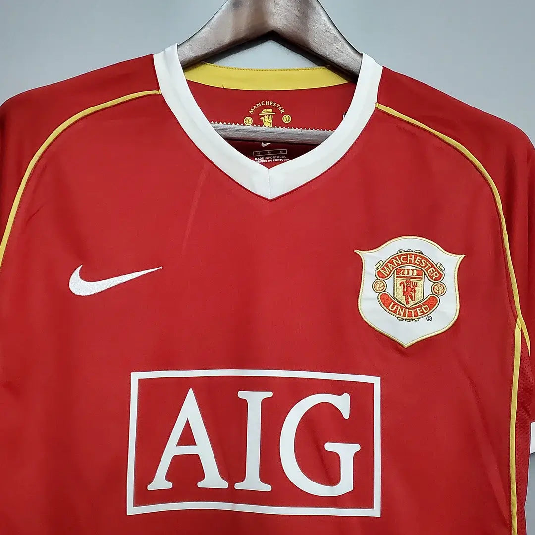 2006/2007 Retro Manchester United Home Football Jersey 1:1 Thai Quality