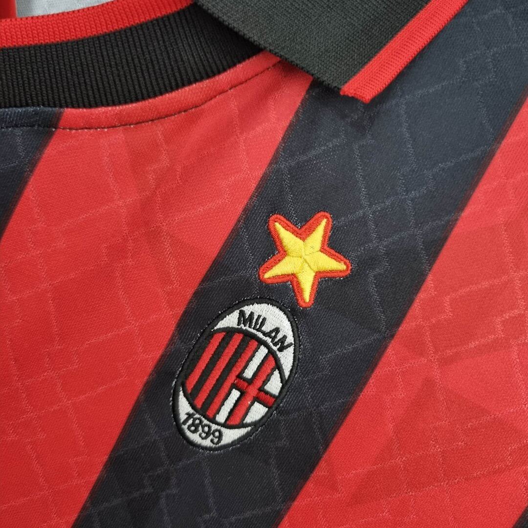 1995/1996 Vintage AC Milan Home Football Shirt 1:1 Thai Quality