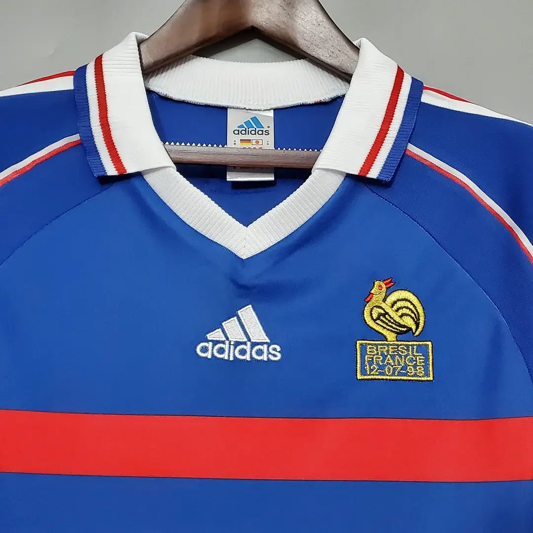 1998 Vintage France Home Football Shirt