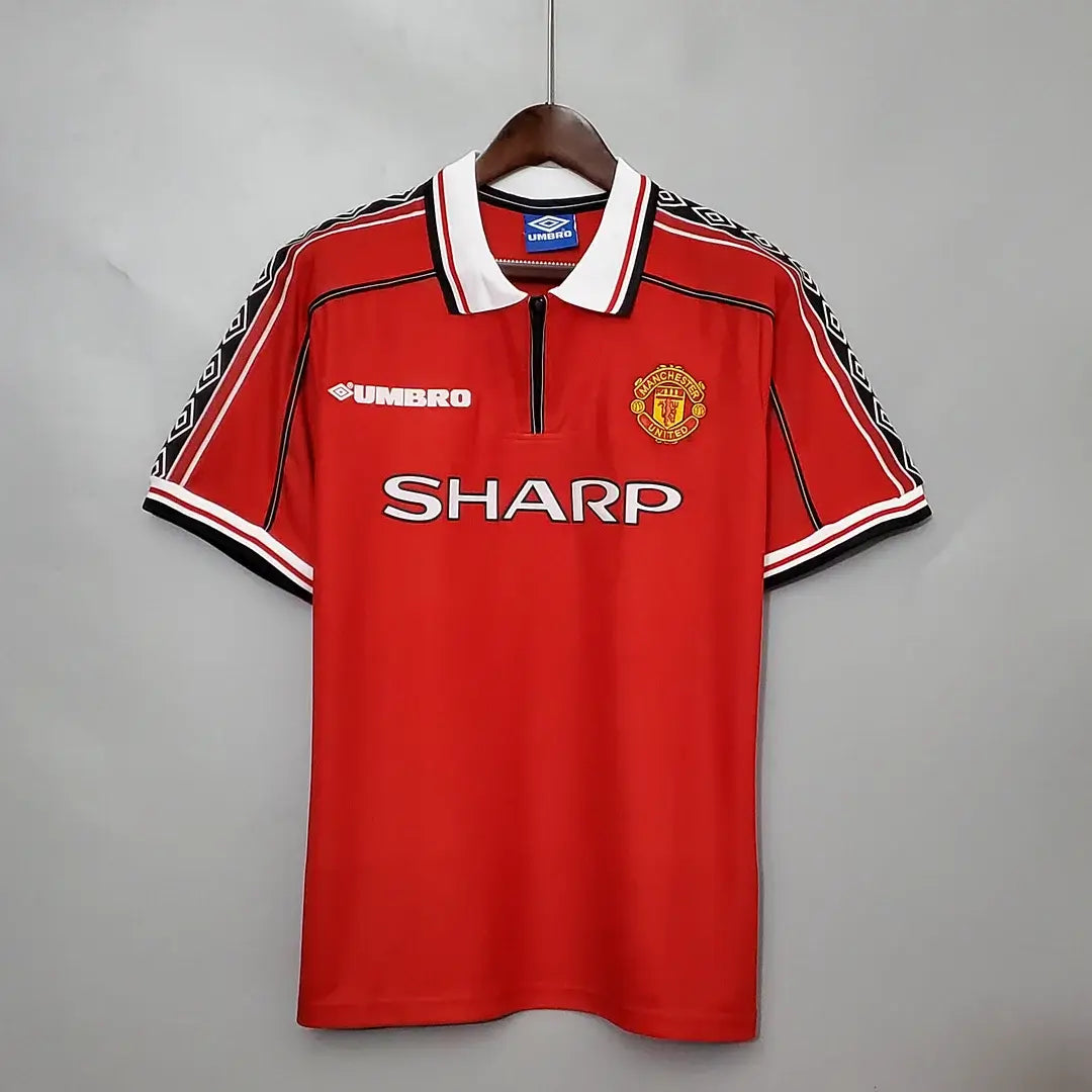 1998/1999 Vintage Manchester United Home Football Jersey 1:1 Thai Quality