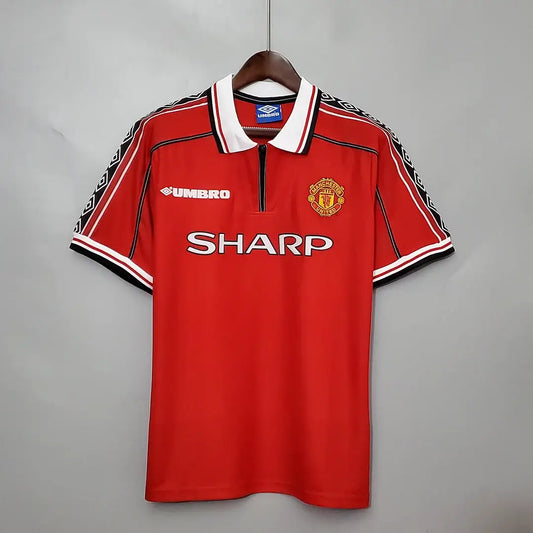 1998/1999 Vintage Manchester United Home Football Jersey 1:1 Thai Quality