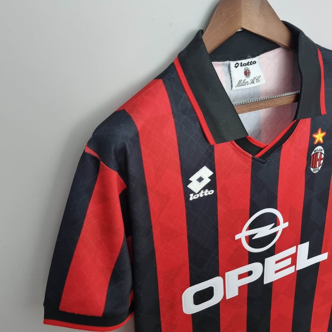 1995/1996 Vintage AC Milan Home Football Shirt 1:1 Thai Quality