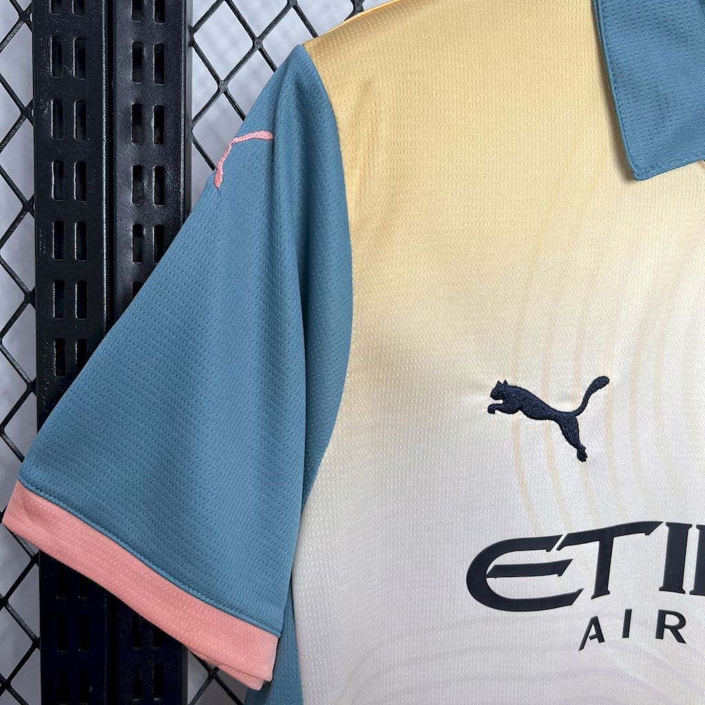 2024/2025 Manchester City 4th Away Fan Edition Champions League Football Shirt 1:1 Thailand Quality