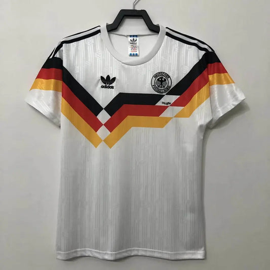 1990 Germany Home Retro Football Jersey