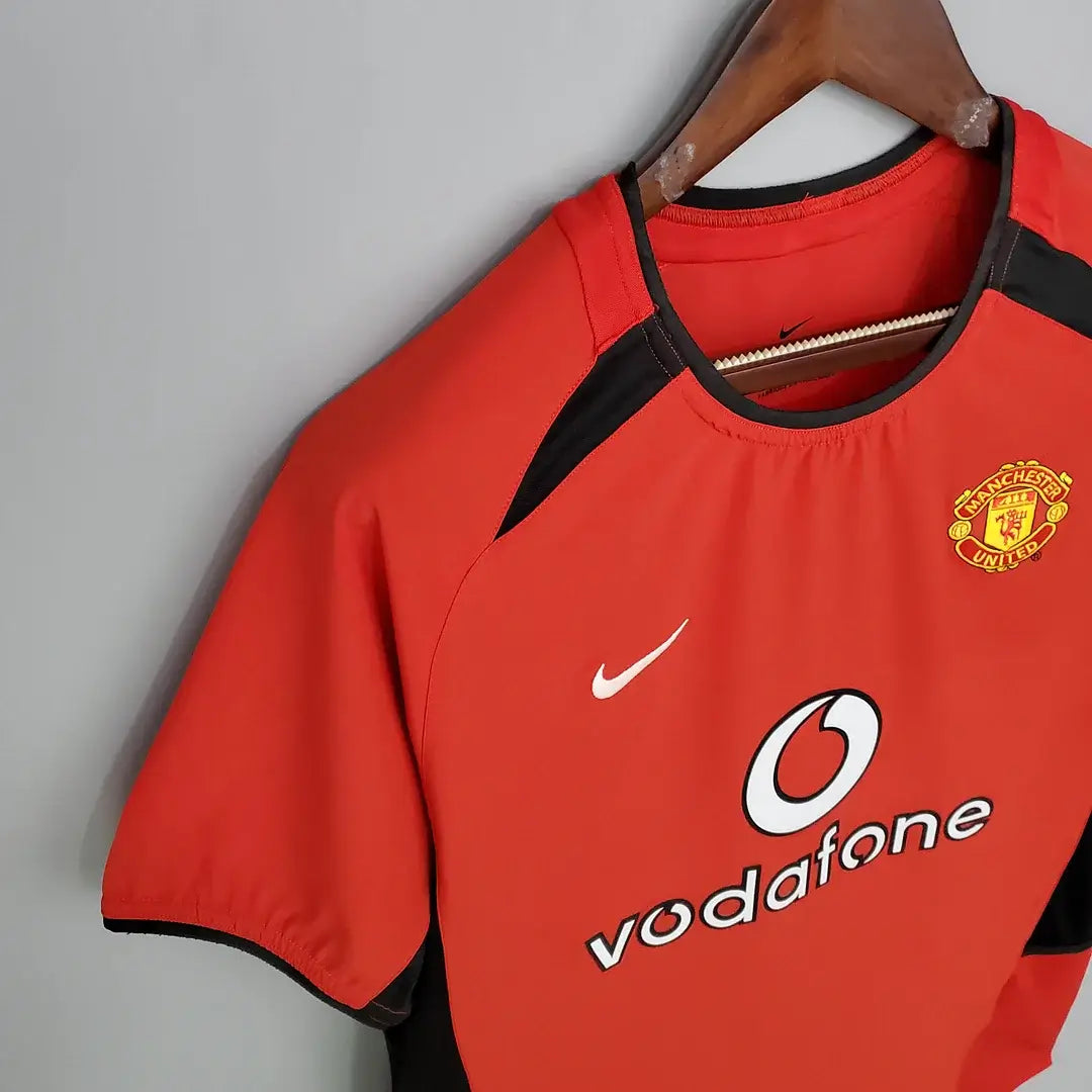 2002/2004 Retro Manchester United Home Football Jersey 1:1 Thai Quality