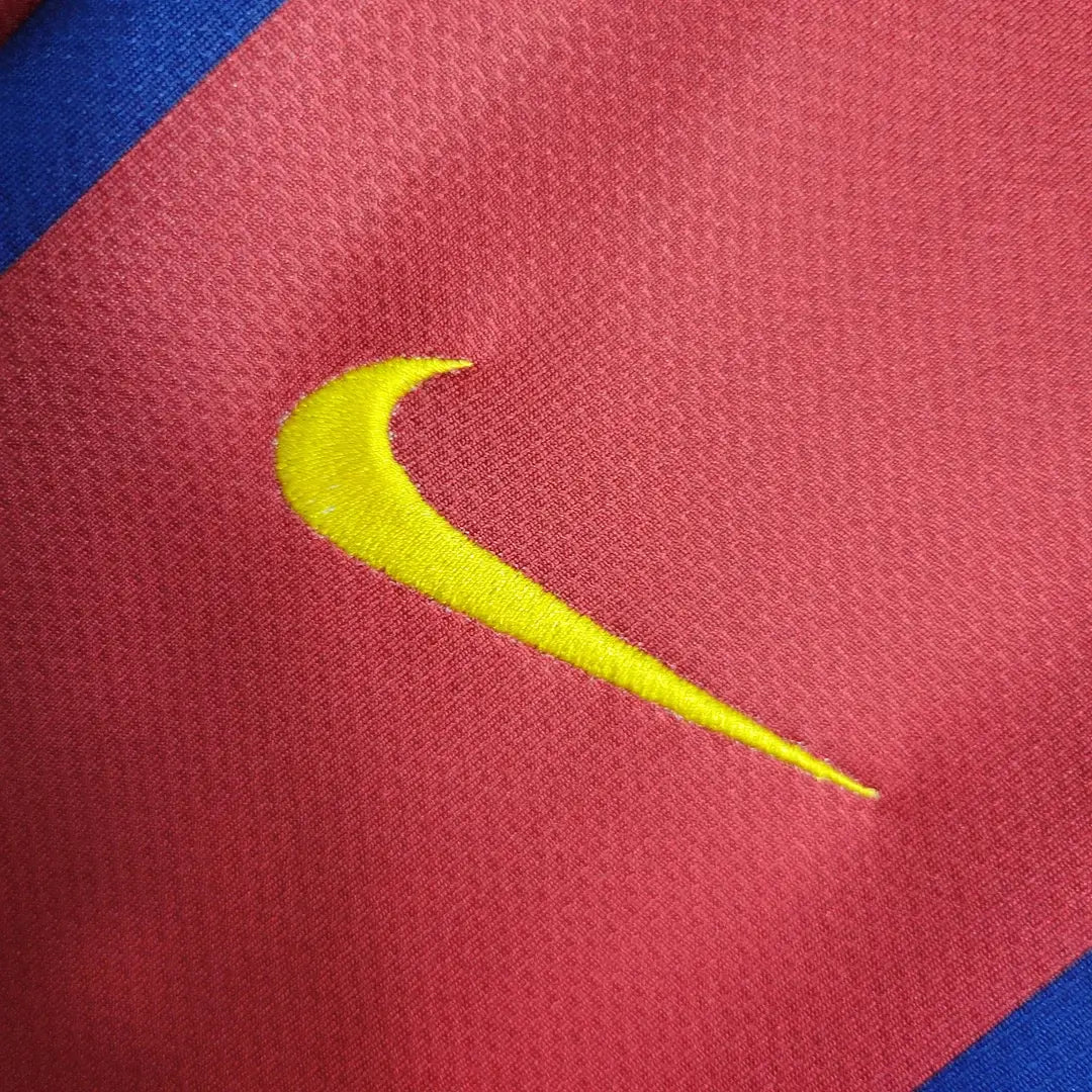 Vintage Barcelona Home Football Jersey 2007/2008 1:1 Thai Quality