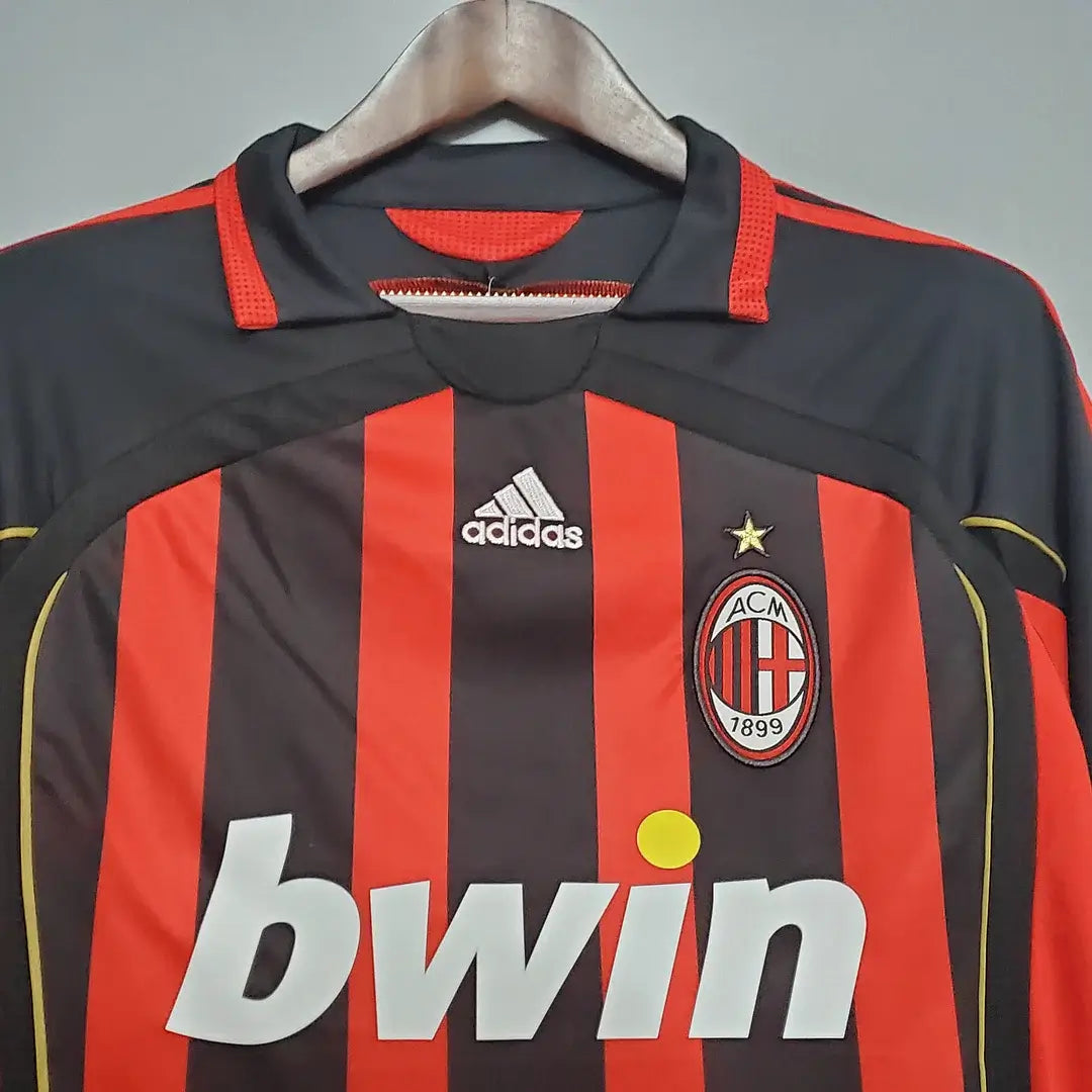 2006/2007 Vintage AC Milan Home Football Jersey 1:1 Thai Quality