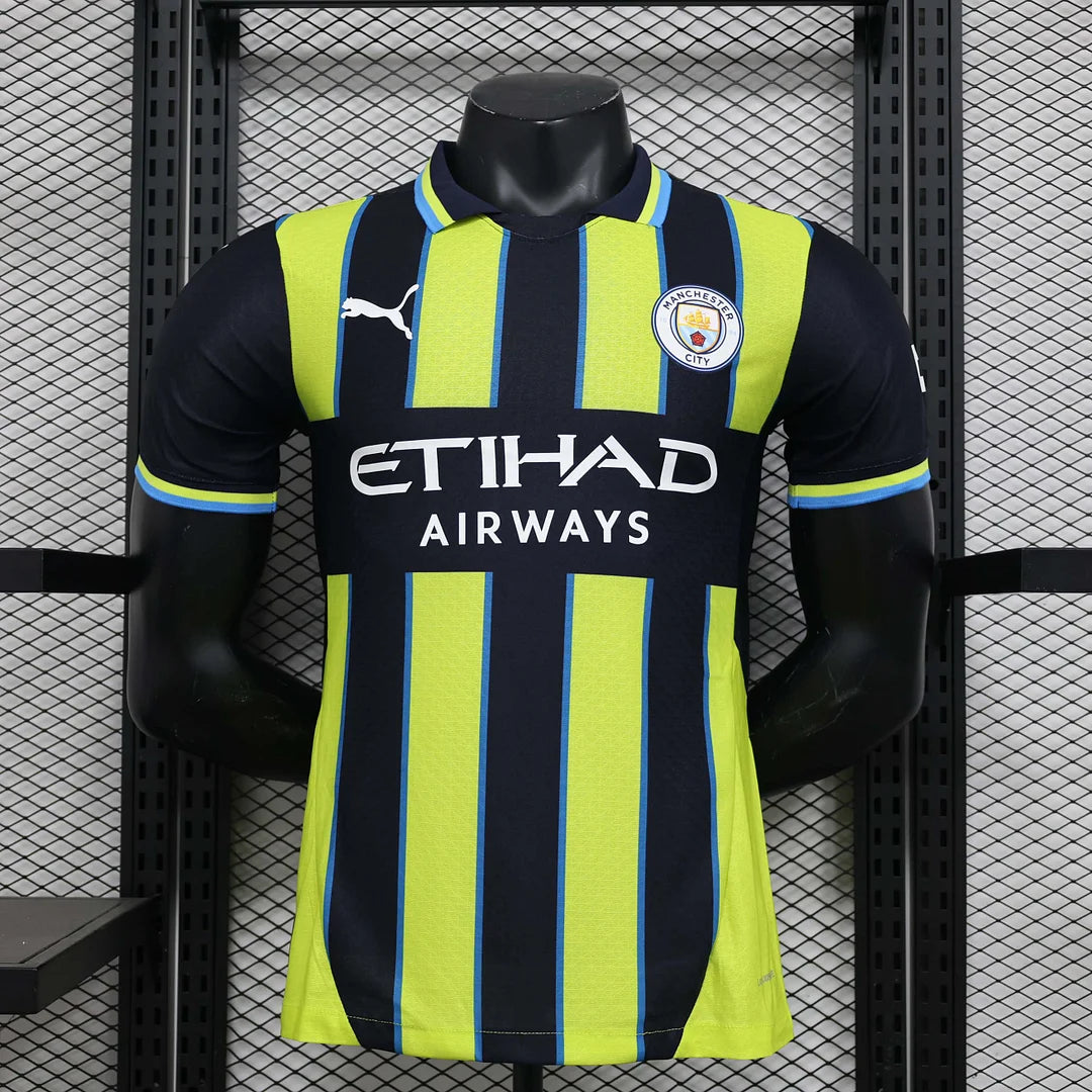 2024/2025 Player Edition Premier League Manchester City Away Football Shirt 1:1 Thai Quality