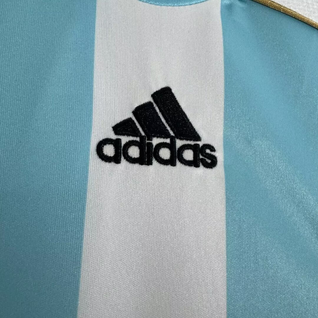 2006 Argentina home long sleeve football shirt 1:1 Thailand quality