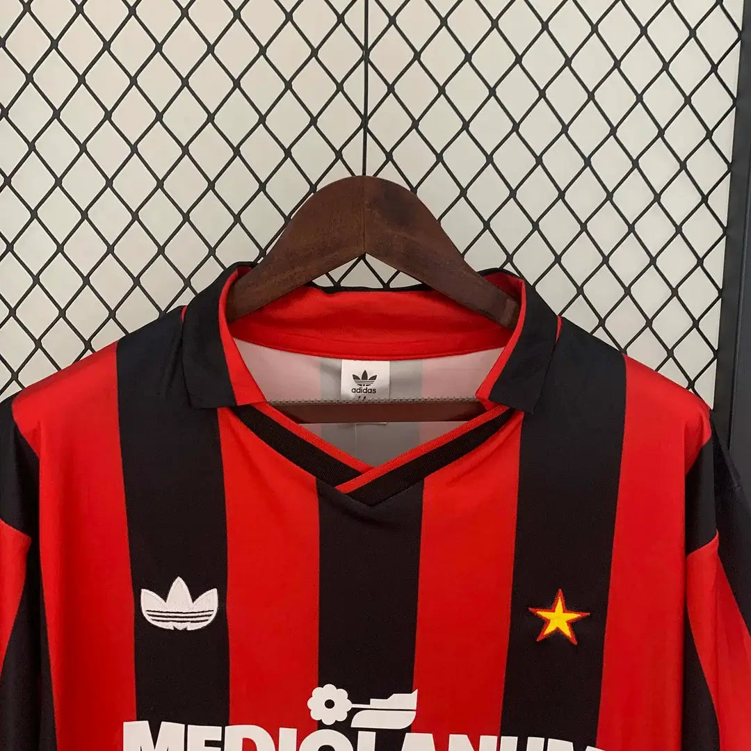 1990/1991 Vintage AC Milan Home Football Shirt 1:1 Thai Quality