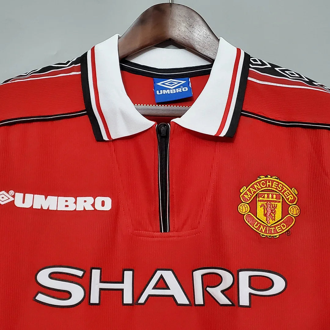 1998/1999 Vintage Manchester United Home Football Jersey 1:1 Thai Quality