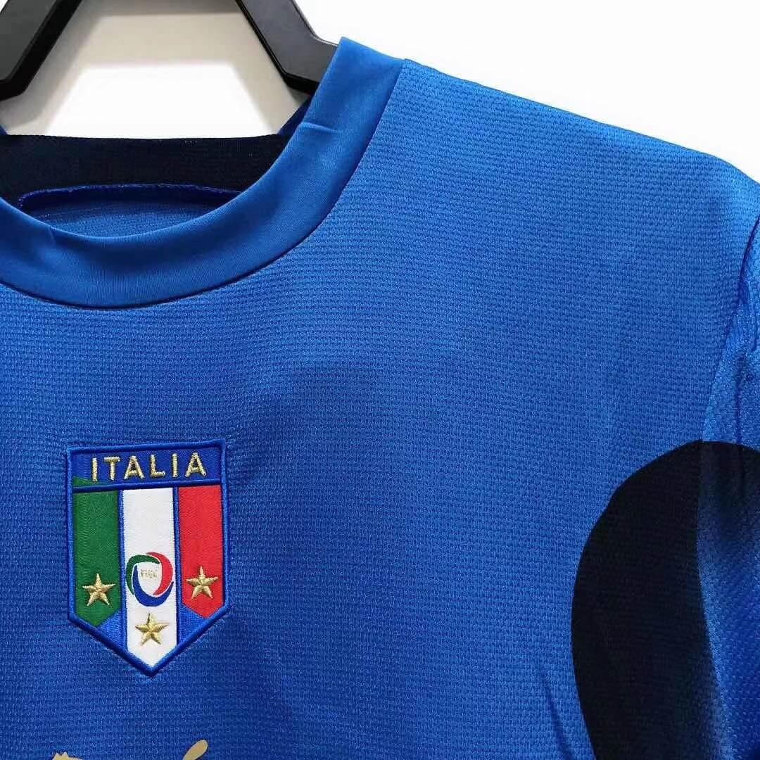 2006 Retro Italy Home Football Shirt