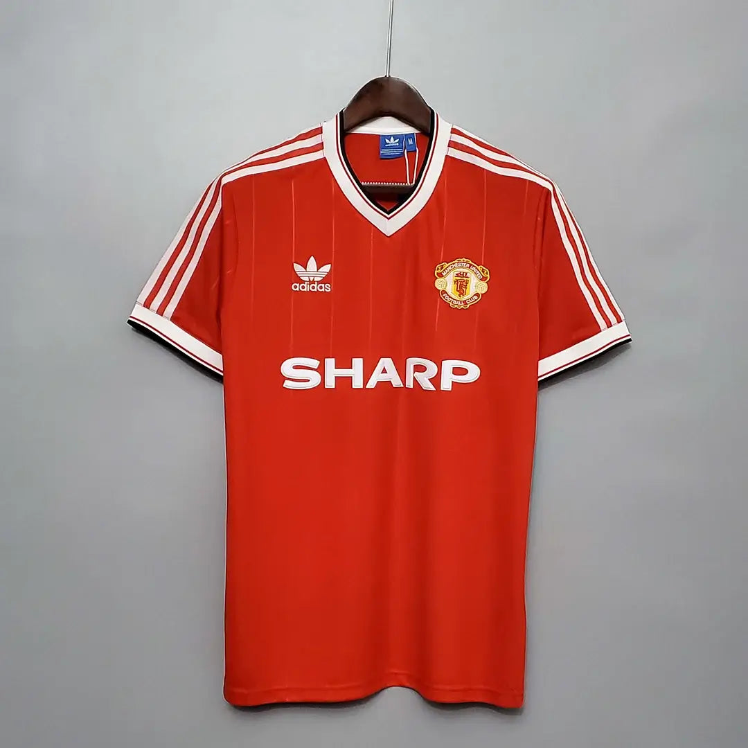 1983/1984 Vintage Manchester United Home Football Shirt 1:1 Thai Quality