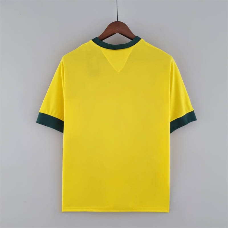 1970 Vintage Brazil Home Football Shirt