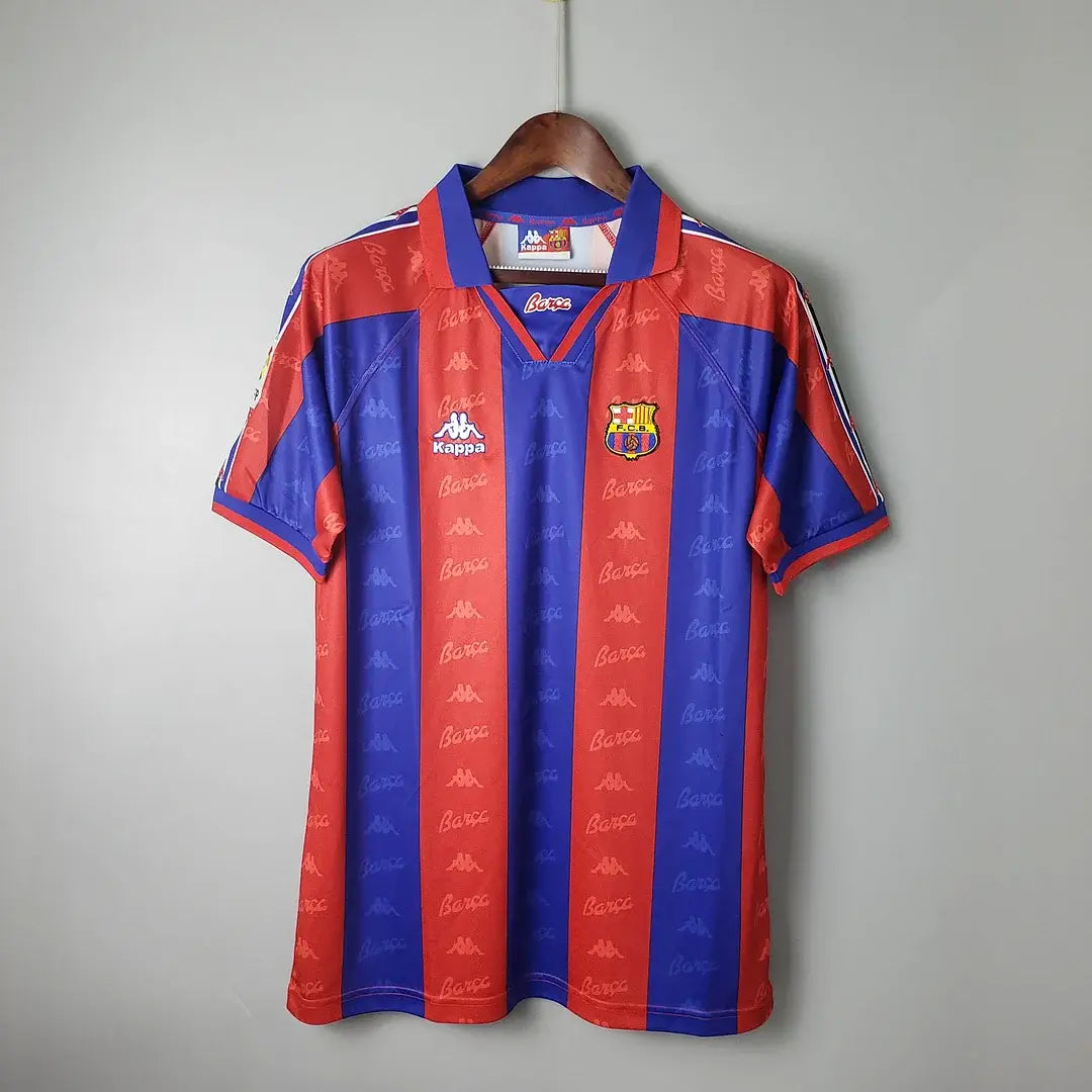 Vintage Barcelona Home Football Jersey 1996/1997 1:1 Thai Quality