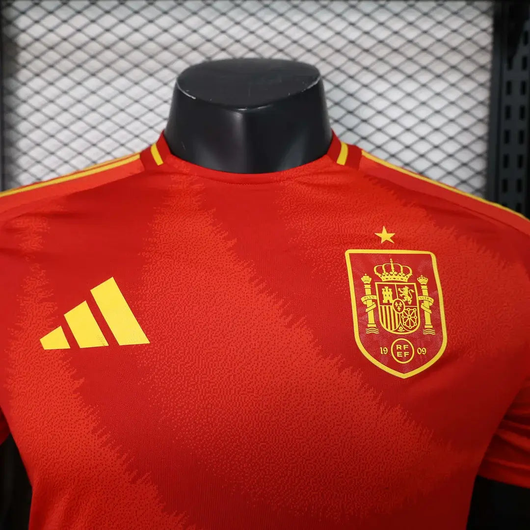 2024 Player Version Spain Home Football Jersey 1:1 Thai Quality