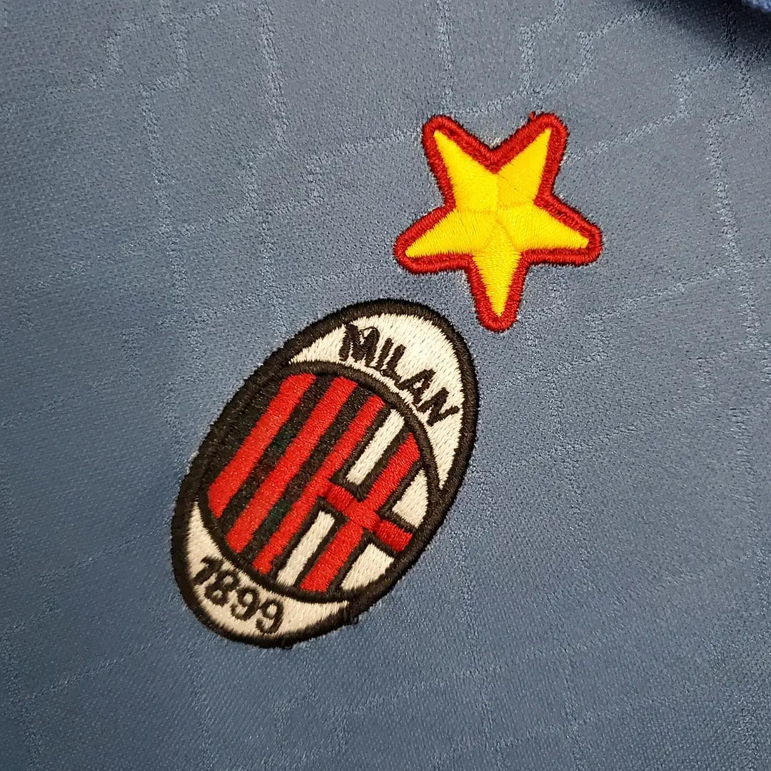 1995/1996 Vintage AC Milan 4th Away Football Shirt 1:1 Thai Quality