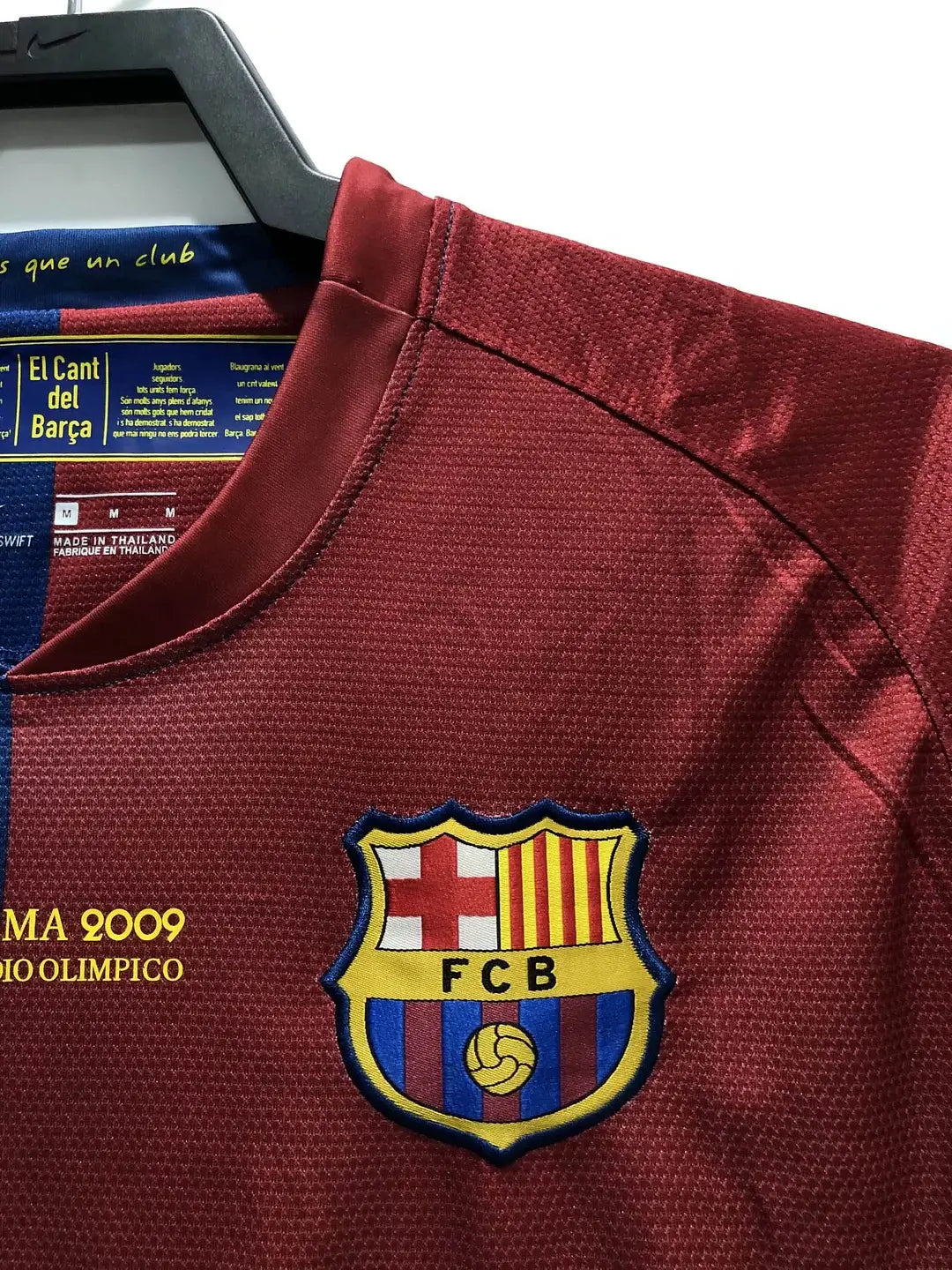 2008/2009 Vintage Barcelona Football Jersey Home Champions League 1:1 Thailand Quality