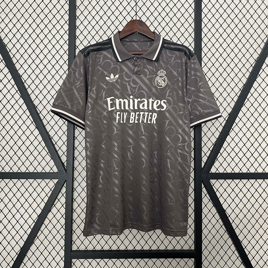 2024/2025 Real Madrid Drittes Auswärts-Fußballtrikot Fans 1:1 Thailand Qualität