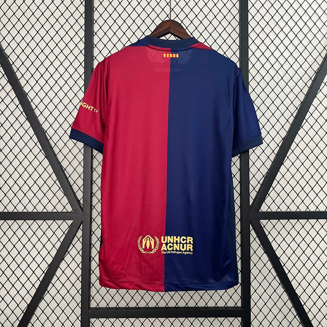 2024/2025 Barcelona Home Football Jersey Fan Edition Champions League 1:1 Thailand Quality