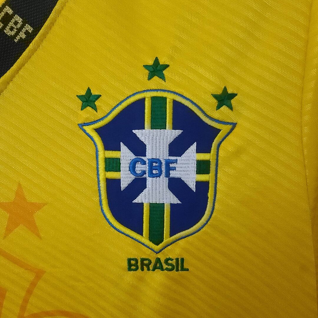 1994 Retro Brazil Home Football Shirt