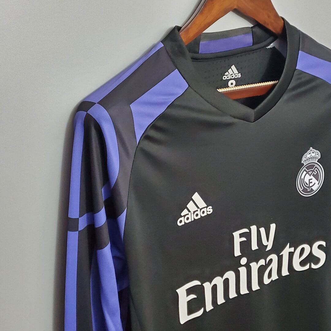 2016/2017 Retro Long Sleeve Real Madrid Third Away