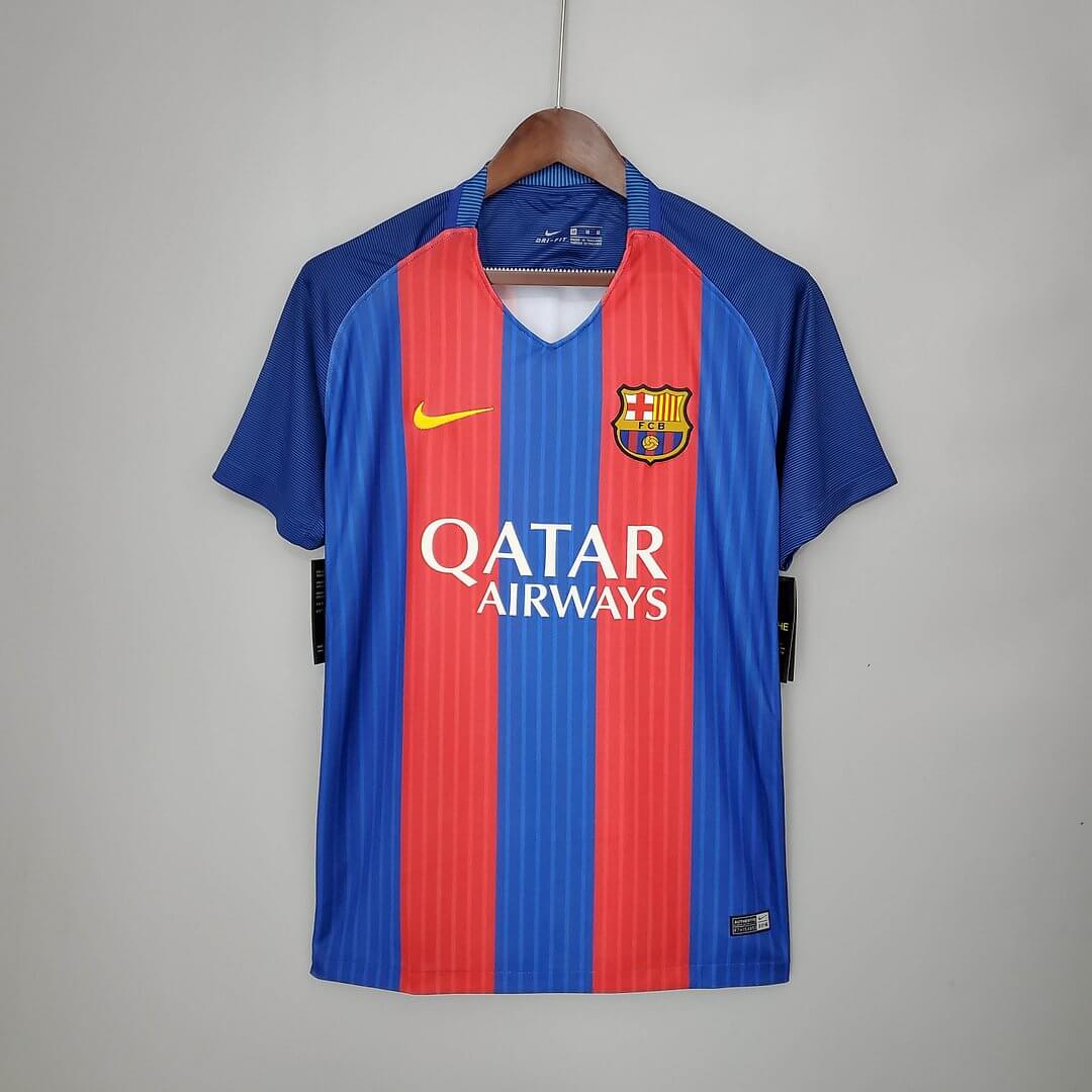 2016/2017 Retro Barcelona Home Football Jersey 1:1 Thai Quality