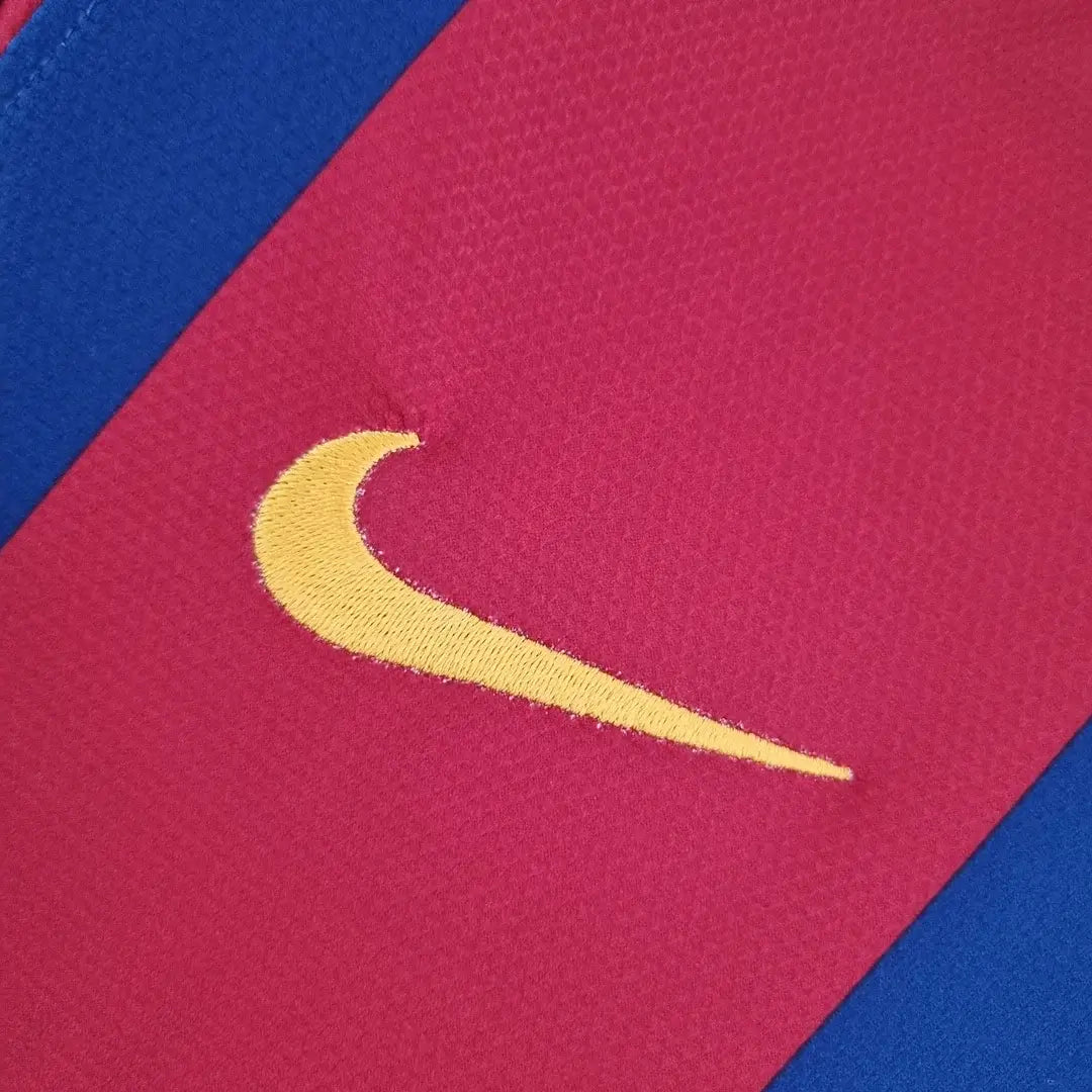 2010/2011 Retro Long Sleeve Barcelona Home Football Jersey 1:1 Thai Quality