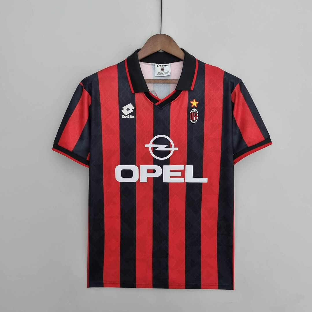 1995/1996 Vintage AC Milan Home Football Shirt 1:1 Thai Quality